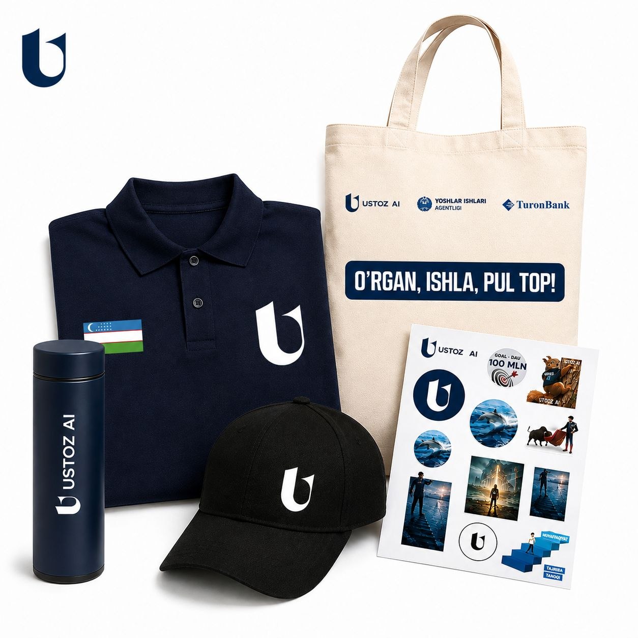 Ustoz AI Brend Box