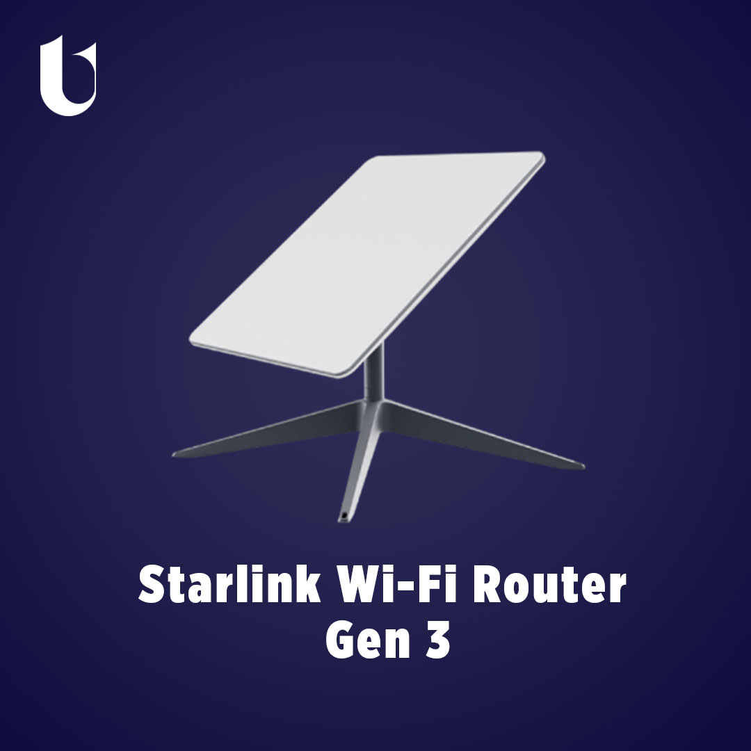 Starlink Wi-Fi Router Gen 3 (Tez kunda)