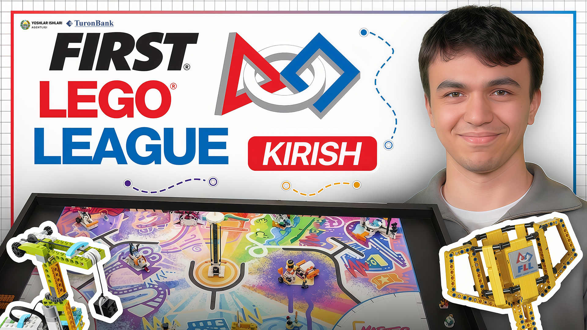 Bepul, sifatli First LEGO League (kirish) kursi - Ustoz AI. Ustoz Ustoz AI First LEGO League (kirish)