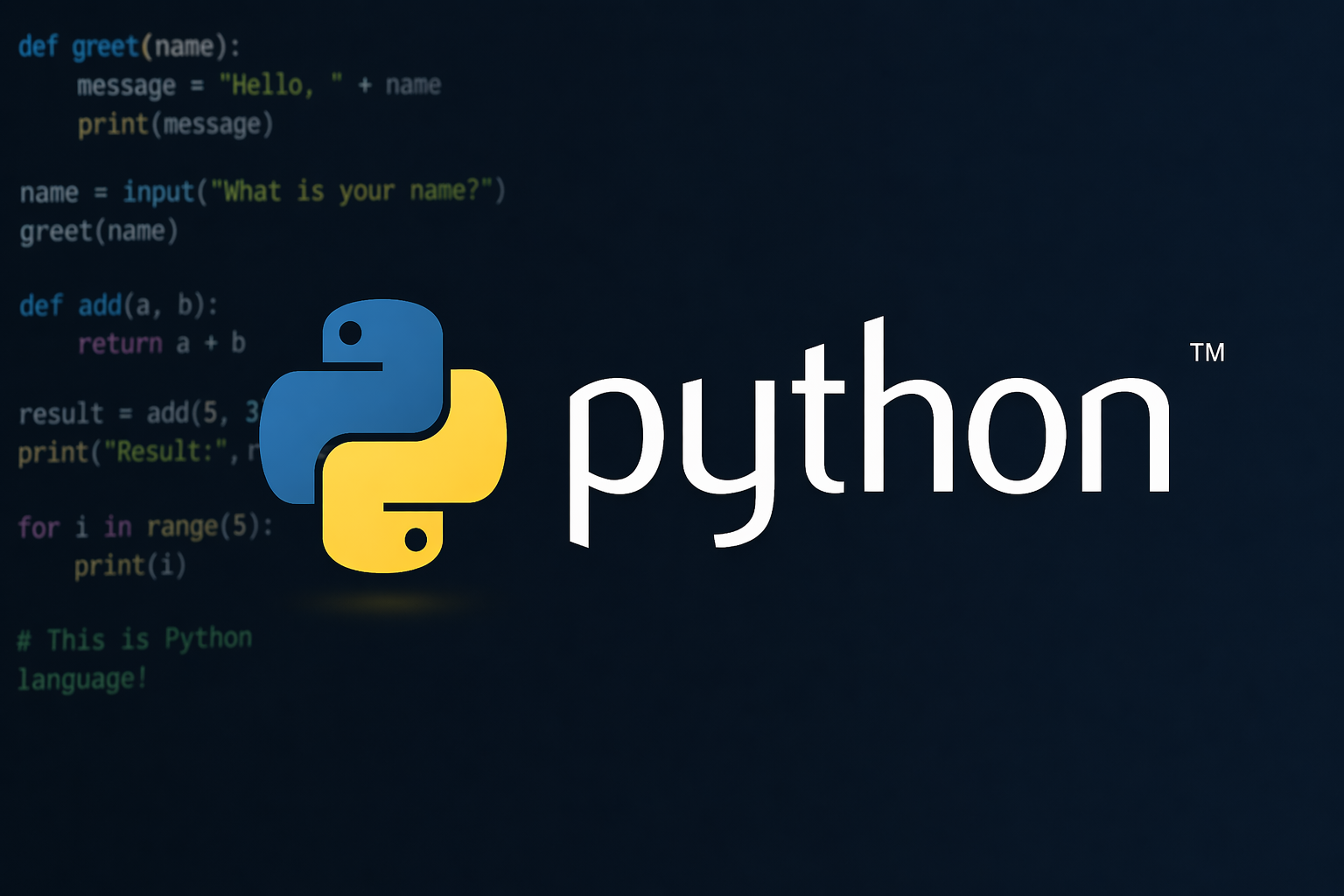 Python dasturlash tili