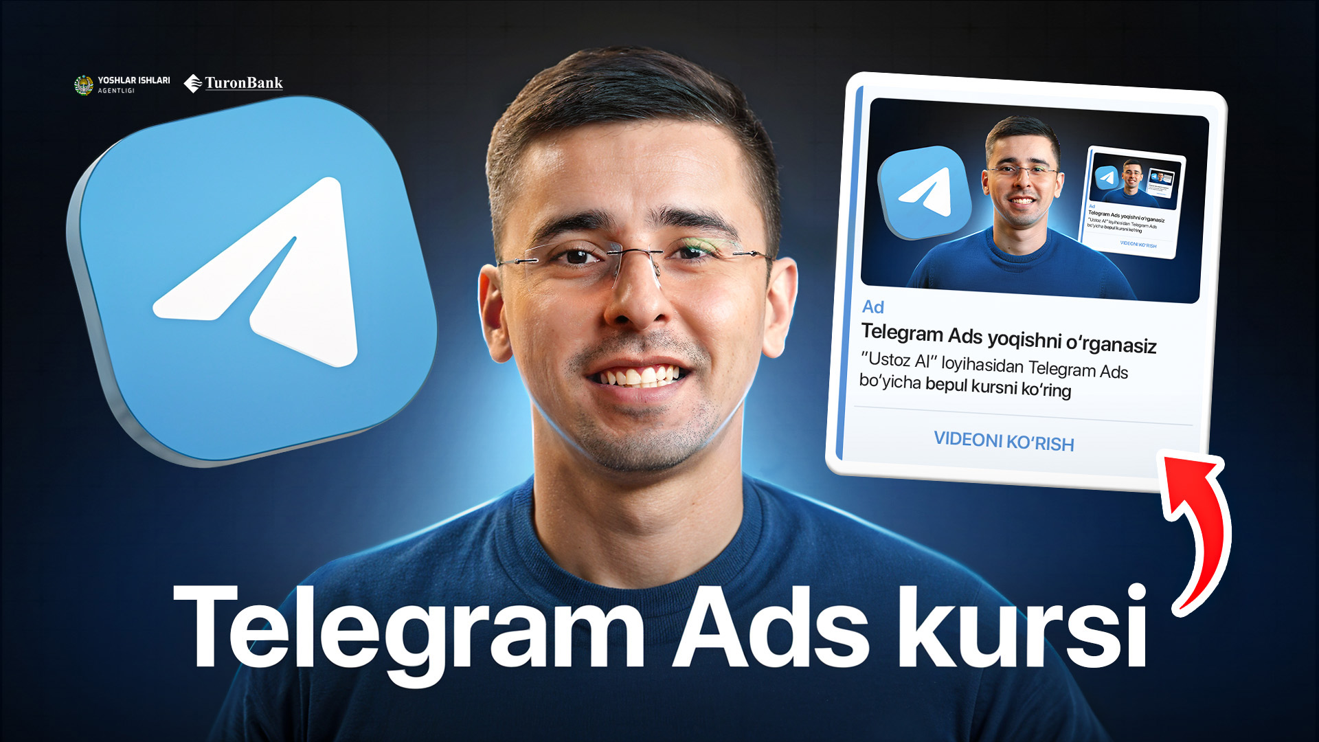 Telegram Ads kursi