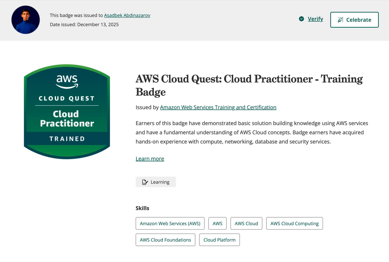 AWS Cloud Quest