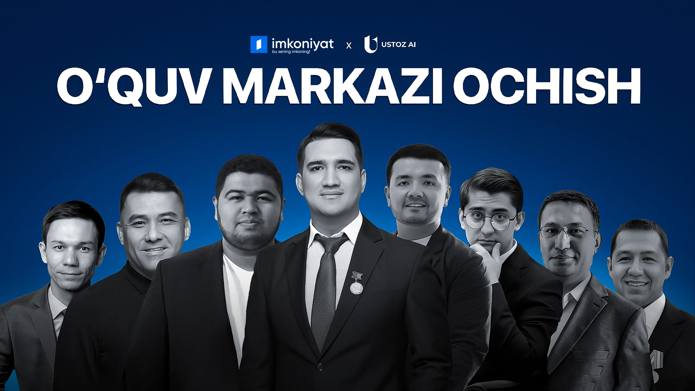 Bepul, sifatli O'quv markazi ochish kursi - Ustoz ai . Ustoz Imkoniyat O'quv markazi ochish