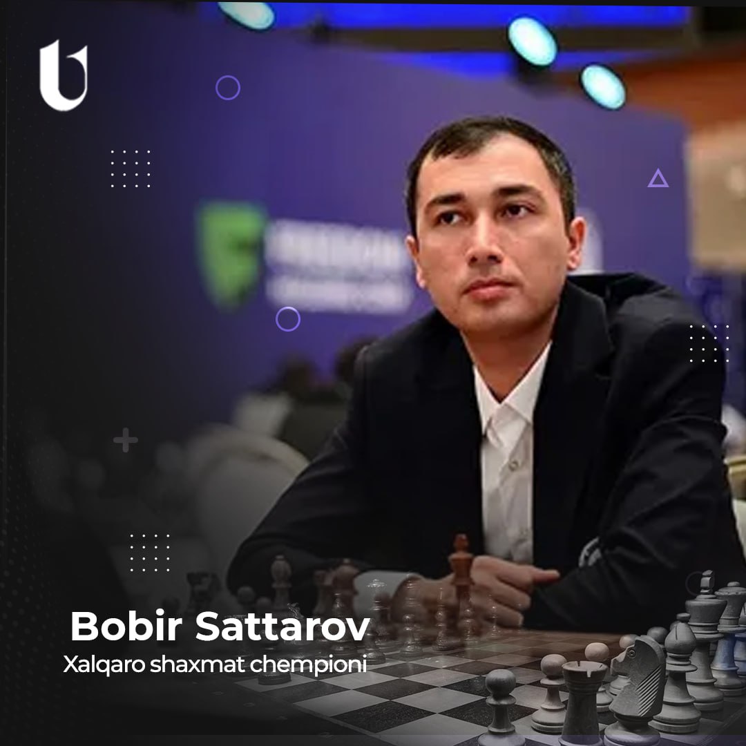 Bobur Sattorov bilan shaxmat o'ynash